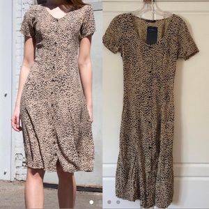 brandy cheetah dress♡